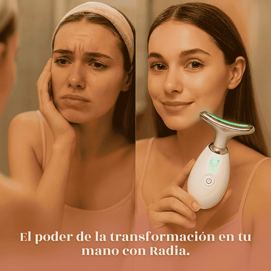 Radia™ | Masajeador Facial Antiarrugas