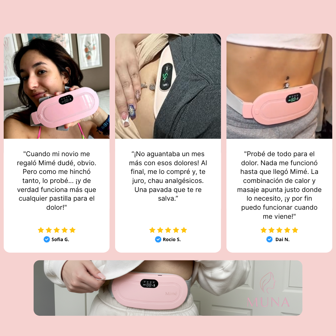 Mimé™ | Almohadilla térmica masajeadora